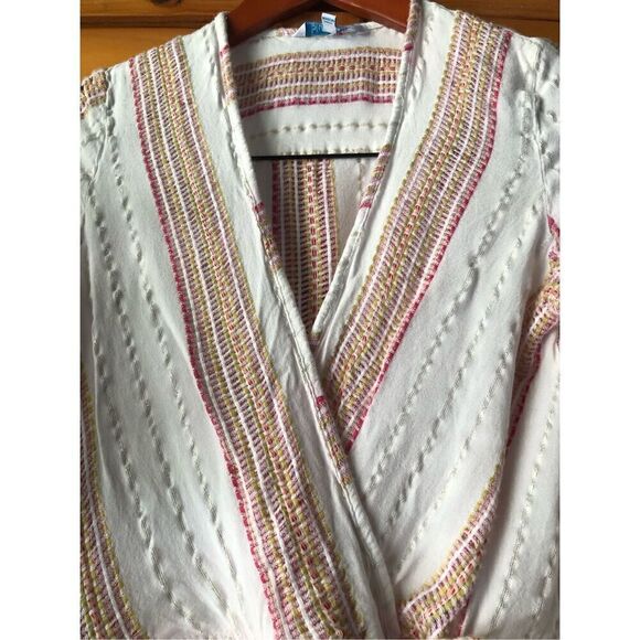 BLUE ISLAND Dress XS Beach Wrap V-Neck Size XS - Picture 3 of 12